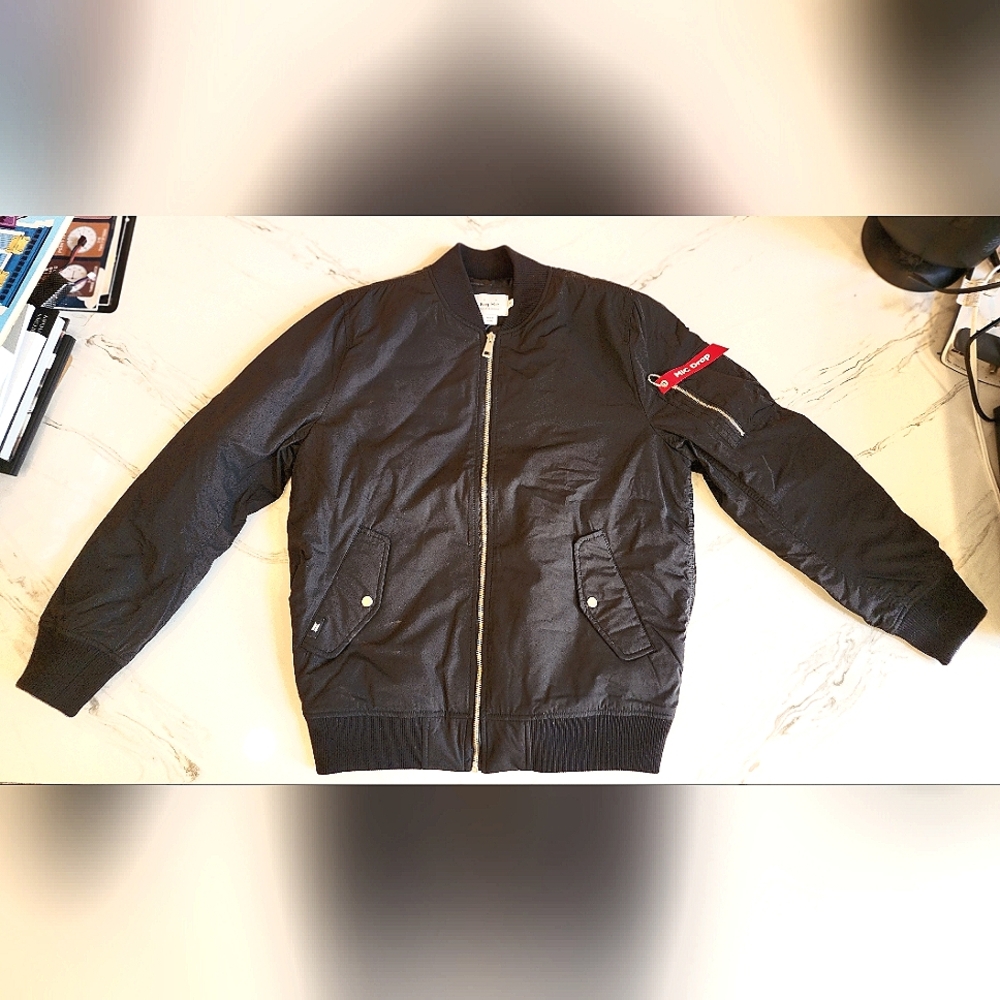 Authentic BTS Mic Drop Bomber Jacket Medium
